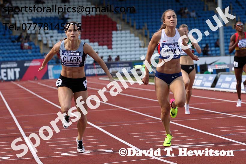 Womens 400 metres, British World Championship Team Trials, Alexander Stadium, Birmingham